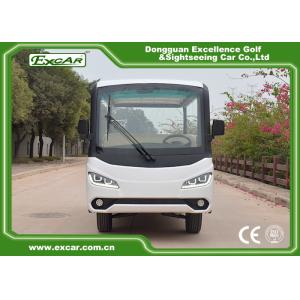 Multi - Purpose Electric Sightseeing Bus Black 11 And 3 Seater