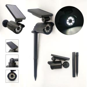 180lm Solar LED Outdoor Lights Silicon Detection Scope 100 Degree