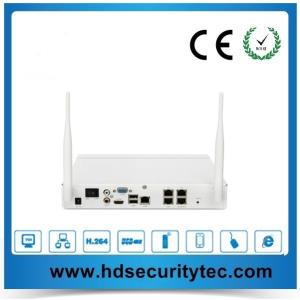 (5.0 GHZ) H-264-4 CHANNEL DVR RECORDER w/4 CH WIRELESS Panoramic SECURITY