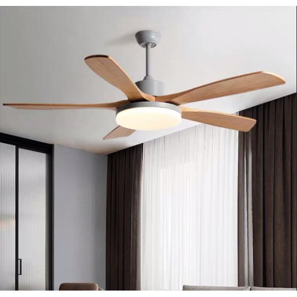 60-Inch DC Variable Frequency Ventilation Fan Energy-Saving Mute Large Air Volume for Living Room Dining Room 110V Cross-Border