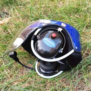 CE certificated Aviation helmet high quality aircraft helmet black color flight