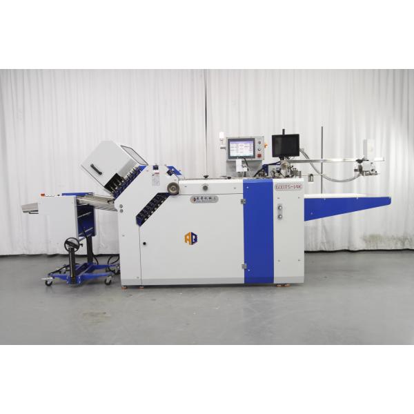 TS Series Leaflet Paper Folding Machine Large Format Width 480mm Insert