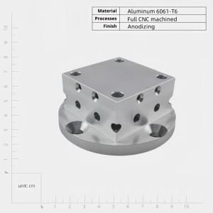 Cheap Precision Anodized CNC Machined Aluminum Parts For Electronics And Communications for sale