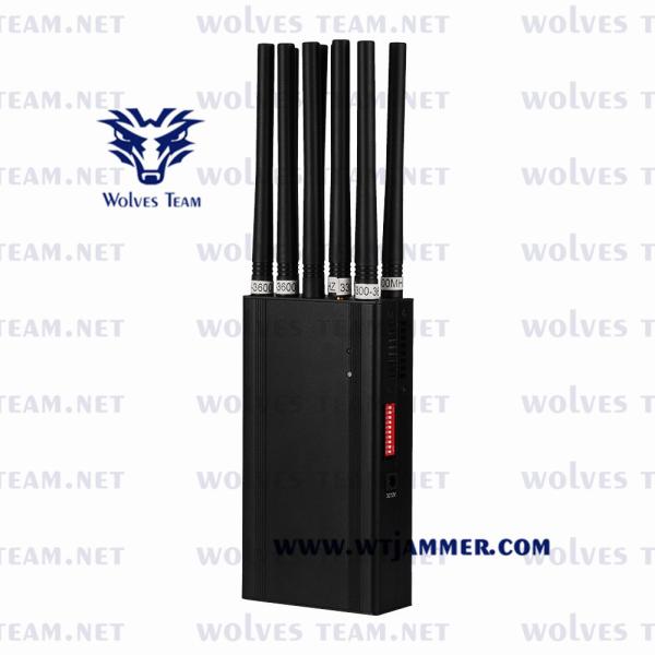 Mobile Phone Signal Jammer Handheld GSM 3G 4GLTE 4GWimax 5G Signal Jammer 30