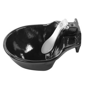 Stylish Black Water Bowl With A Generous 1.7L Capacity And Weighing 4.7kg