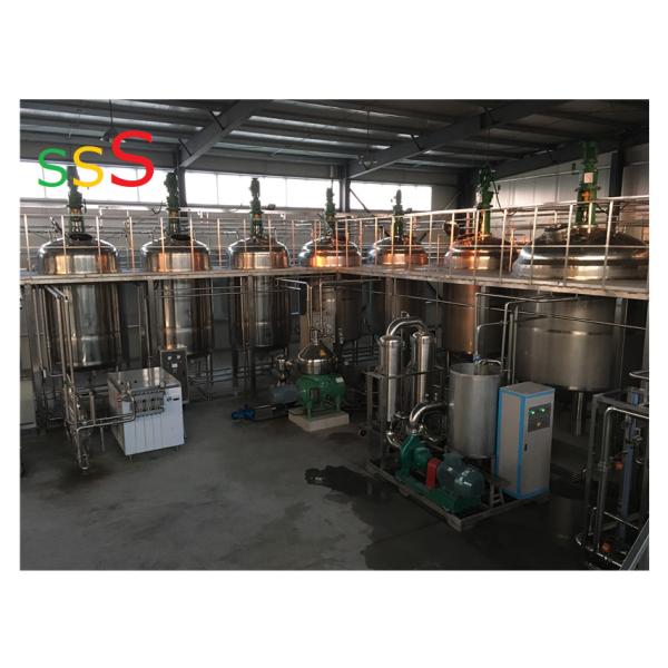 Quality Semi Automatic Apple Jam Paste Processing Line Stainless Steel wholesale