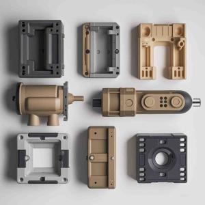 Custom Plastic Injection Molded Parts with Surface Finishing and OEM/ODM