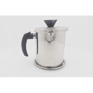 1300ml Kitchenware Grease Saver Container With Strainer