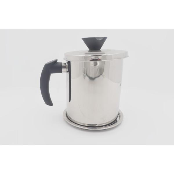 Quality 1300ml Kitchenware Grease Saver Container With Strainer wholesale