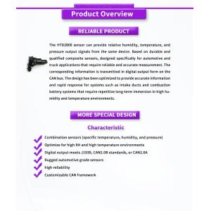 12V/24V HTD2800Y TE Digital Vehicle Sensor Module for Temperature Humidity and