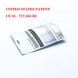 Secure Child Resistant Bags With Odor Resistance And Self-Standing Plastic