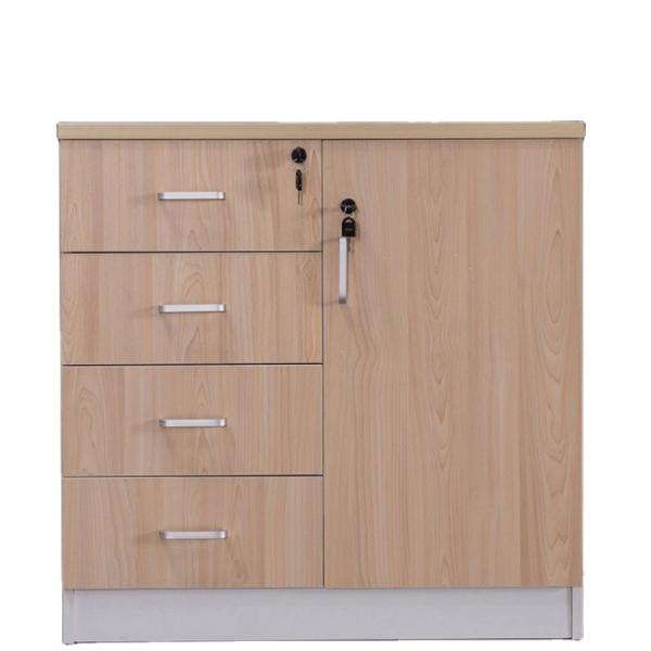 Quality Mail packing N Office Partition Wooden File Cabinet with Lock and Drawer Storage wholesale