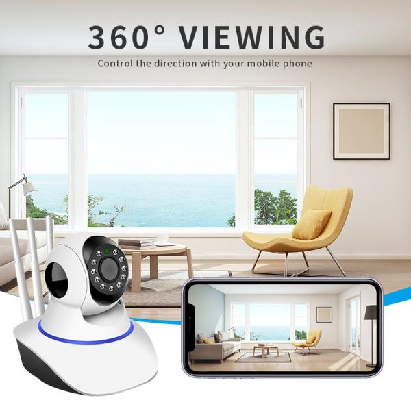 Wireless HD Home Indoor Security Camera Video Call Full Color Night Vision
