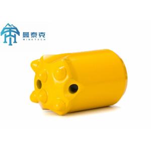 Cheap 34mm Tapered Button Bit for Rock Drill with 50mm Length and 6 Buttons for Mining and Tunneling for sale
