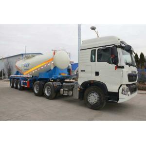 China Sinotruck 30 Tons Semi - Trailer For DR CONGO Project Latex Matrix Emulsion Explosive Transport on sale