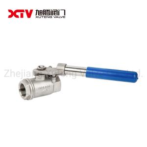 TQ Channel Straight Through Type Ball Valve Full Bore Direct Mount Spring Return