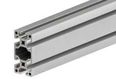 8 - 4080WZ Customized Extruded Aluminum Guide Rails V Slot
