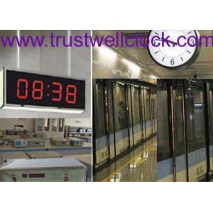 Cheap master - slave Time clocks system with GPS Synchronizations for large area clocks project for sale
