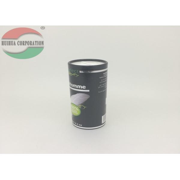 Custom Paper Tube Packaging / Cardboard Cylinder Containers For Sea Salt With
