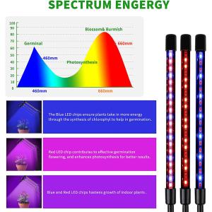 5730SMD Red Blue LED Growth Lamp With Timer Adjustable Gooseneck