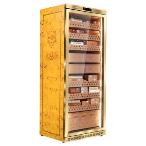 Cheap Lacquer Multi Layer Custom Cigar Box Cabinet Natural Cigar Desktop Box Decorative for sale