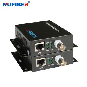 Transmitter And Receiver Lan Ethernet over Coaxial Extender Converter For CCTV