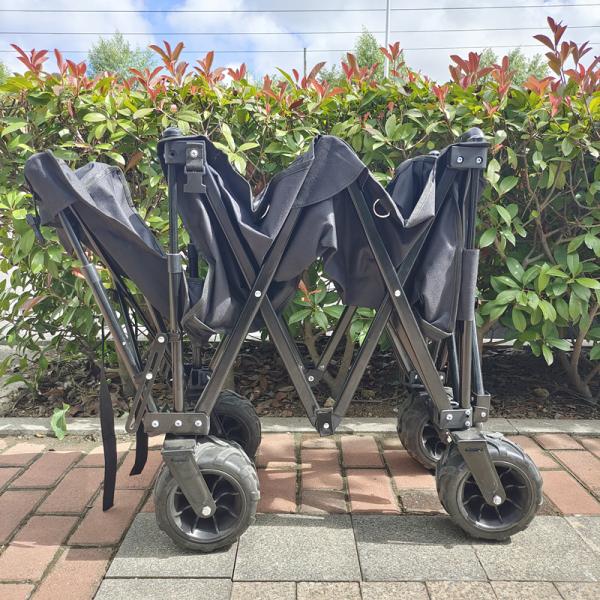 Foldable Picnic Camping Cart Portable Storage Beach Trolley Collapsible Folding Wagon