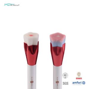 Pentagram Shape 2PCS Handmade Makeup Brushes Face Cheek Powder