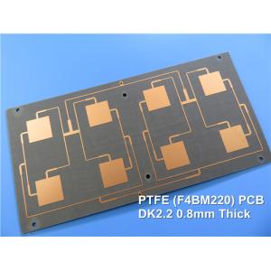 F4B PCB PTFE Based High Frequency Material 0.17mm 0.25mm 0.5mm 0.8mm 1.0mm