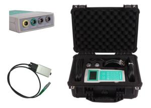 High Precision Handheld Ultrasonic Flow Meter , Clamp On Ultrasonic Flow Meter