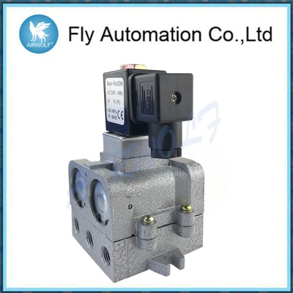 Quality Single Electronic Control 5/2 Way Aluminium Alloy K25JD-08 1/4" Slivery Cut-off Type Reversing Valve wholesale