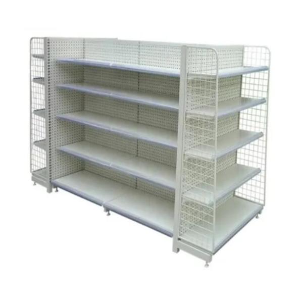 Quality Sturdy Structure ODM Double Sided Display Shelf Epoxy Electrostatic Spray wholesale