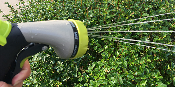 Professional High Pressure Spray Nozzle For Garden Hose With Flow Control Knob