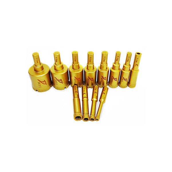 Marble Ceramic 150mm 100mm Diamond Core Drill Bit Triangle Shank