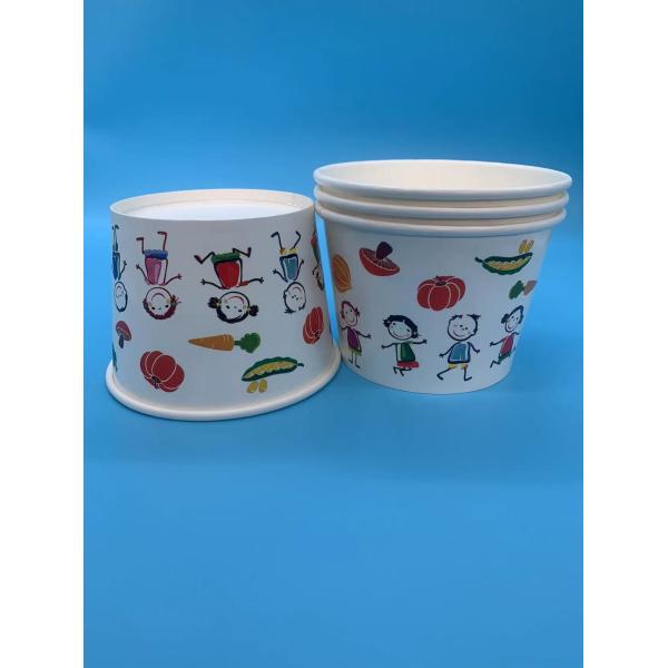 Quality Customized Cheap Hot Insulated Double PE 28oz Recyclable Paper Bowls wholesale