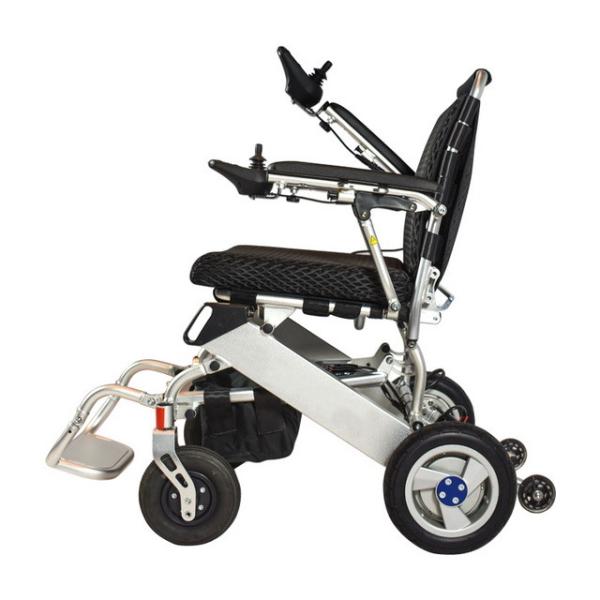 Quality 9.6AH Lithium Battery Foldable Electric Wheelchair For Disabled wholesale