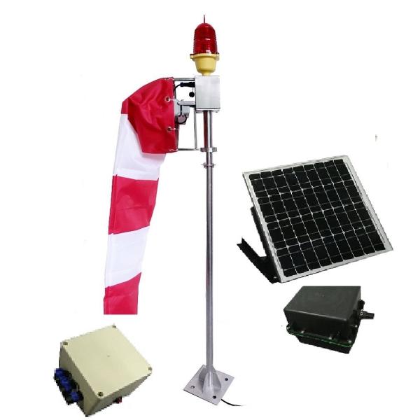 Quality 3.6VDC Solar Powered Runway Lights Portable Controller Plastic Body Material wholesale