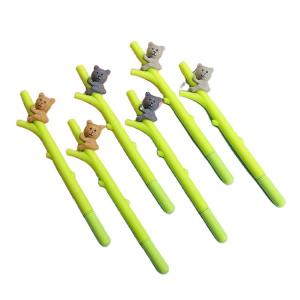 Gel-Ink Cactus Shape Pen Writing Length 240M Cute Novelty Gift for Girls and Students