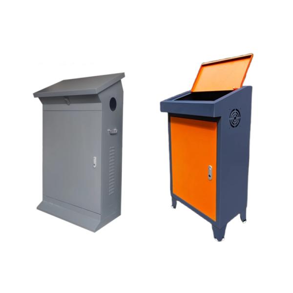 Industrial Slant Faced Control Console Enclosure Operation Platform For