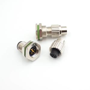 Industrial Sensor SD M12 Waterproof Connector 5 Pin Flange X Key Socket Plug