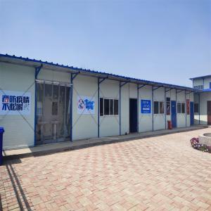 Modern K Type Light Steel Structure Prefab House With PVC Sliding Window