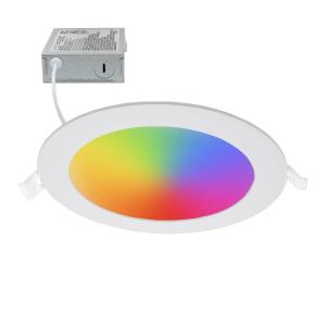RGBW LED Round Panel Light With Long Lifespan 0-10V Dimmable High Quality