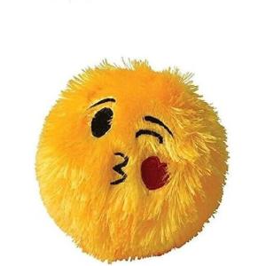 6" Inflatable Face Balls Diameter 20'' Fluffy Emoj Balls for Children