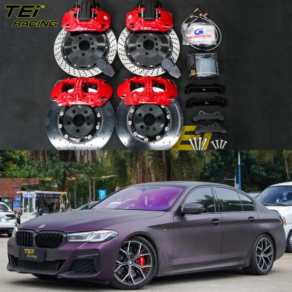 Quality Front 6 piston and rear 4 piston caliper BBK auto brake system For BMW 540i 19 inch rim wholesale