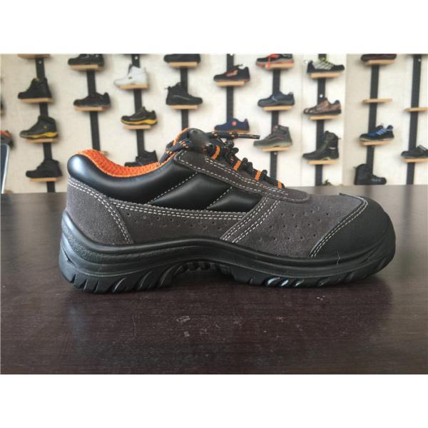 Fashion Mens Comfortable Work Shoes Cooling Mesh Fabric Inserts Padded Gusseted Tongue