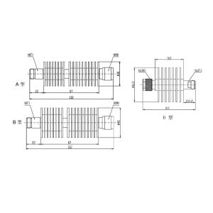50 W Coaxial Fixed Attenuators DC-18 GHz Type N Attenuator TNC SMA