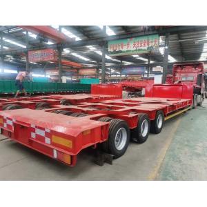 Extendable Low Bed Semi Trailer Low Loader Lowboy Truck Trailers for Customer