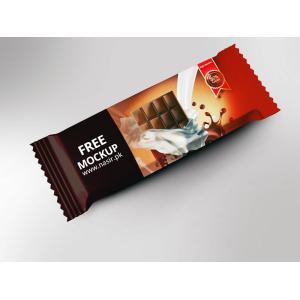 Printed pouch for sweet candy bar packaging/chocolate bar protein bar packaging