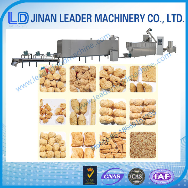 Quality Automatic textured soya protein snack food processor machinery wholesale