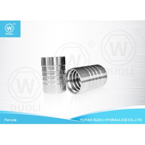 00621 Interlock Hydraulic Hose Ferrule Crimp For SAE 100R13 / R15 Hose Carbon